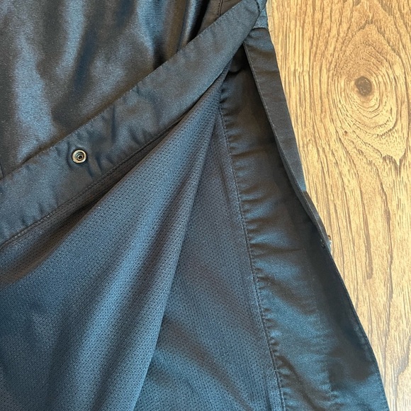 Nike 90s Tear Away Track Pants Black Tearaway Vintage Breakaway Size Large Y2K - Picture 3 of 5